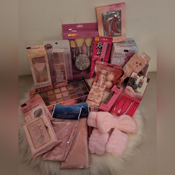 Pink Beauty and Self-Care Collection